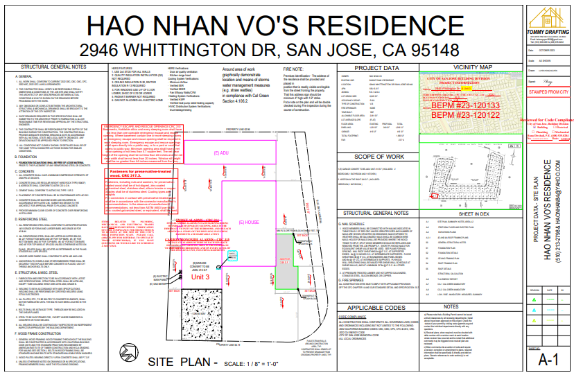 CITY SAN JOSE JADU & ADDTION