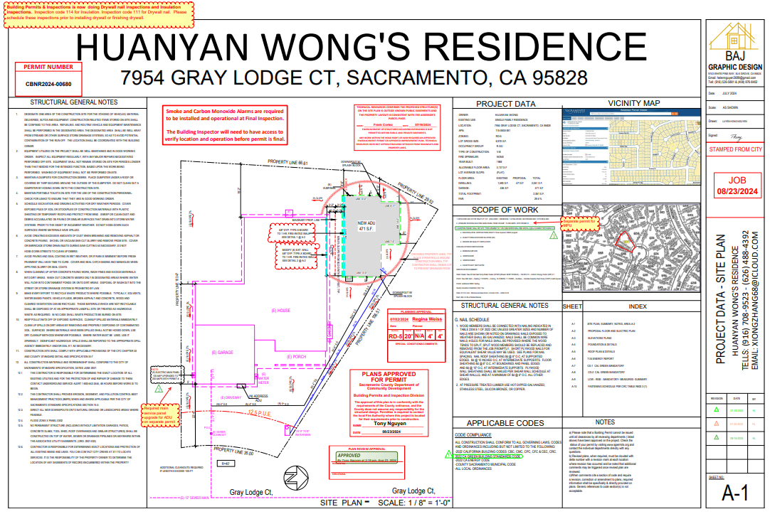 COUNTY SACRAMENTO ADDITTION